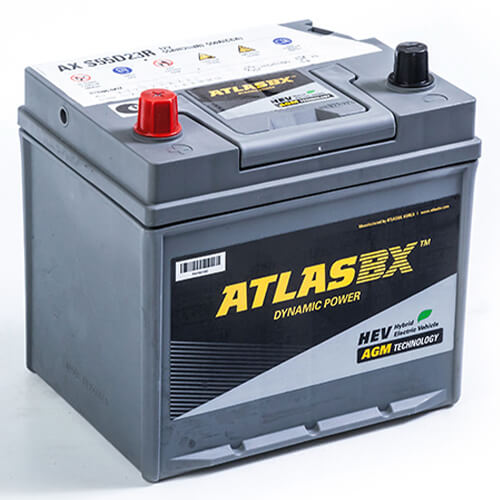 ATLAS AGM 55 пп Азия AX S55D23R буртик